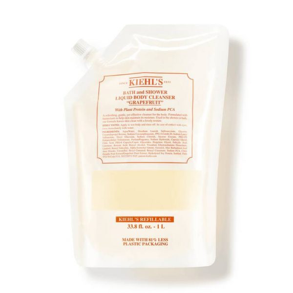 kiehls body cleanser bath and shower liquid body cleanser grapefruit 1L 3605972477415 front