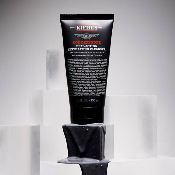 kiehls men face cleanser age defender dual action exfoliating cleanser 150ml 000 3605971463365 photo lifestyle05